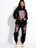 The Lovely Club Slogan Fleece Co-ord