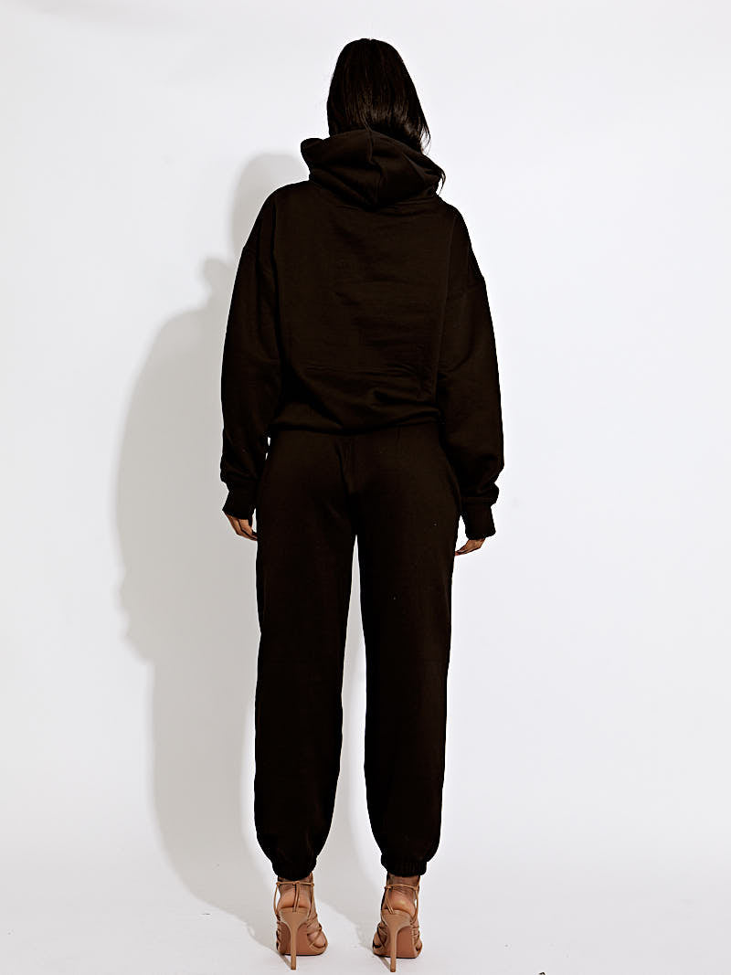 Embroidered Beyond Dreams Hooded Fleece Co-ord