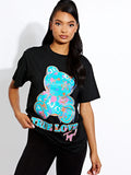 True Love Paint Graphic T-Shirt