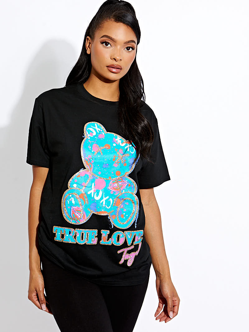 True Love Paint Graphic T-Shirt