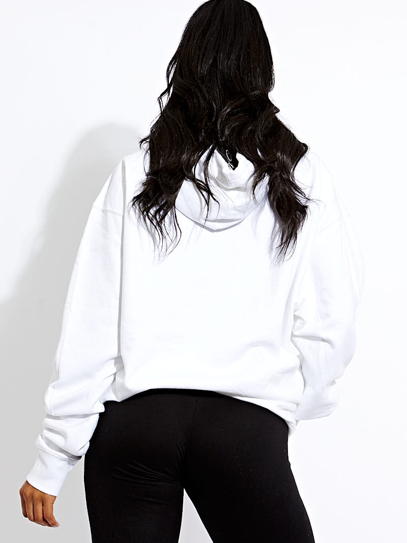 No Remorse Graphic Print Hoodie