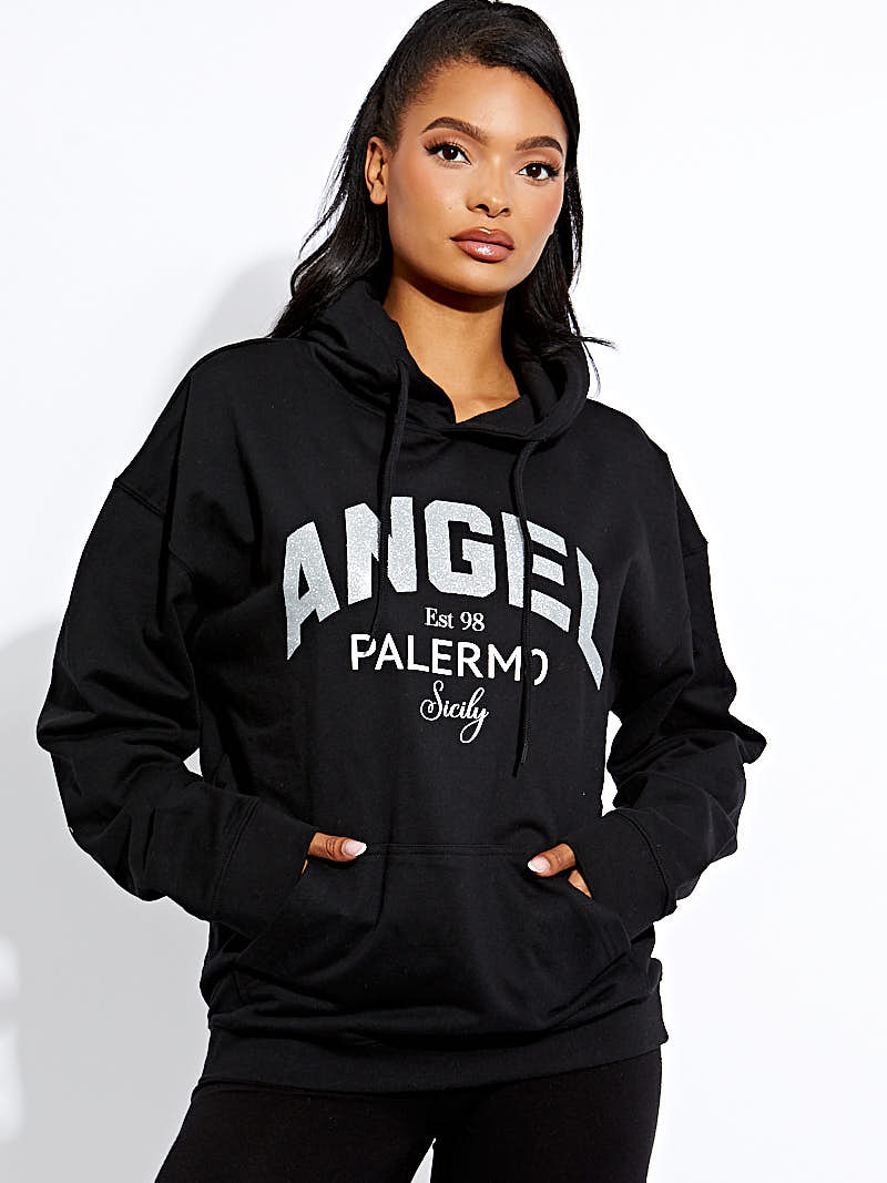 Angel Palermo Graphic Print Hoodie