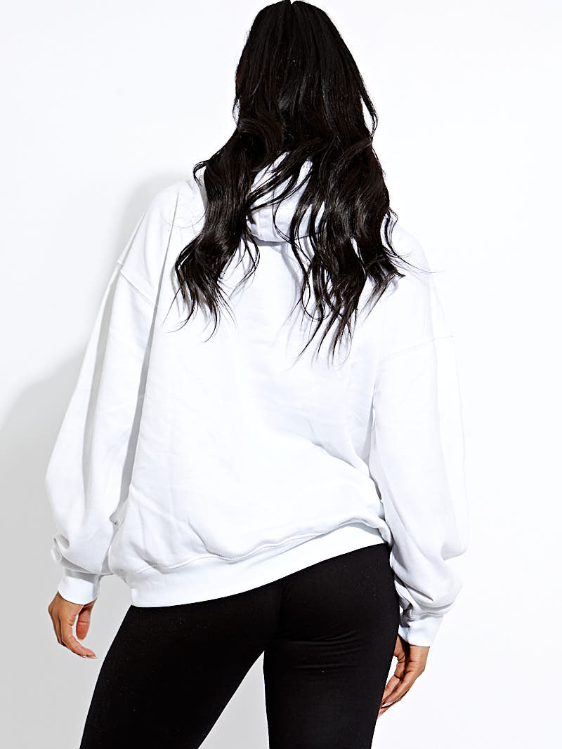 Angel Palermo Graphic Print Hoodie