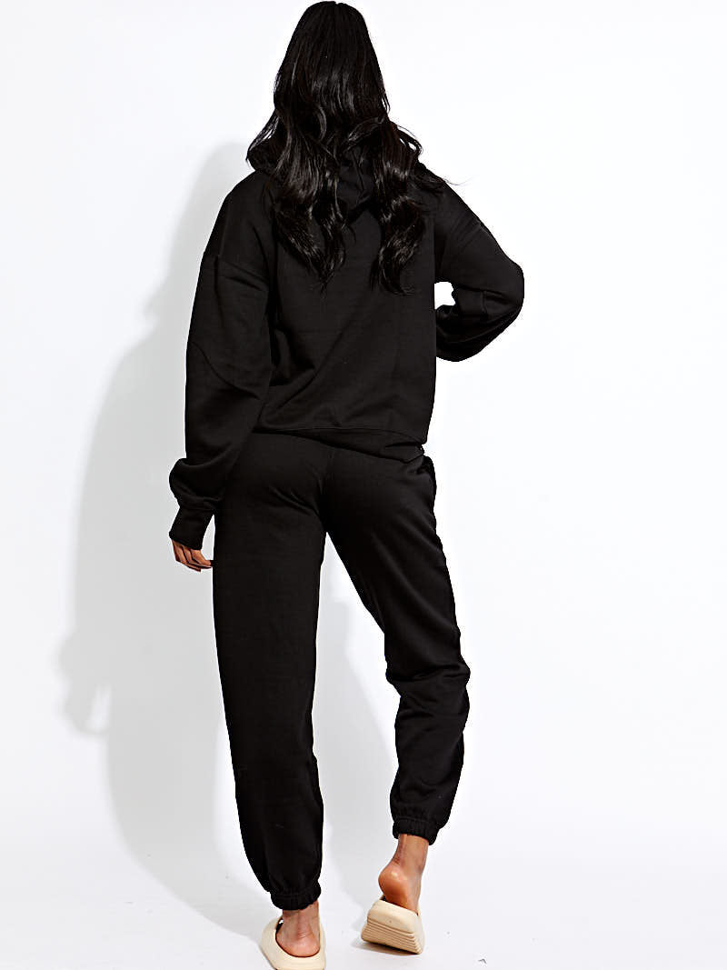 C'est Toujours Embroidered Fleece Co-ord