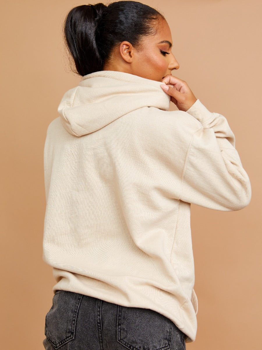 California Teddy Graphic Print Hoodie