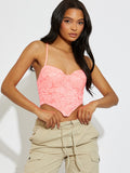 Structured Lace Corset Top