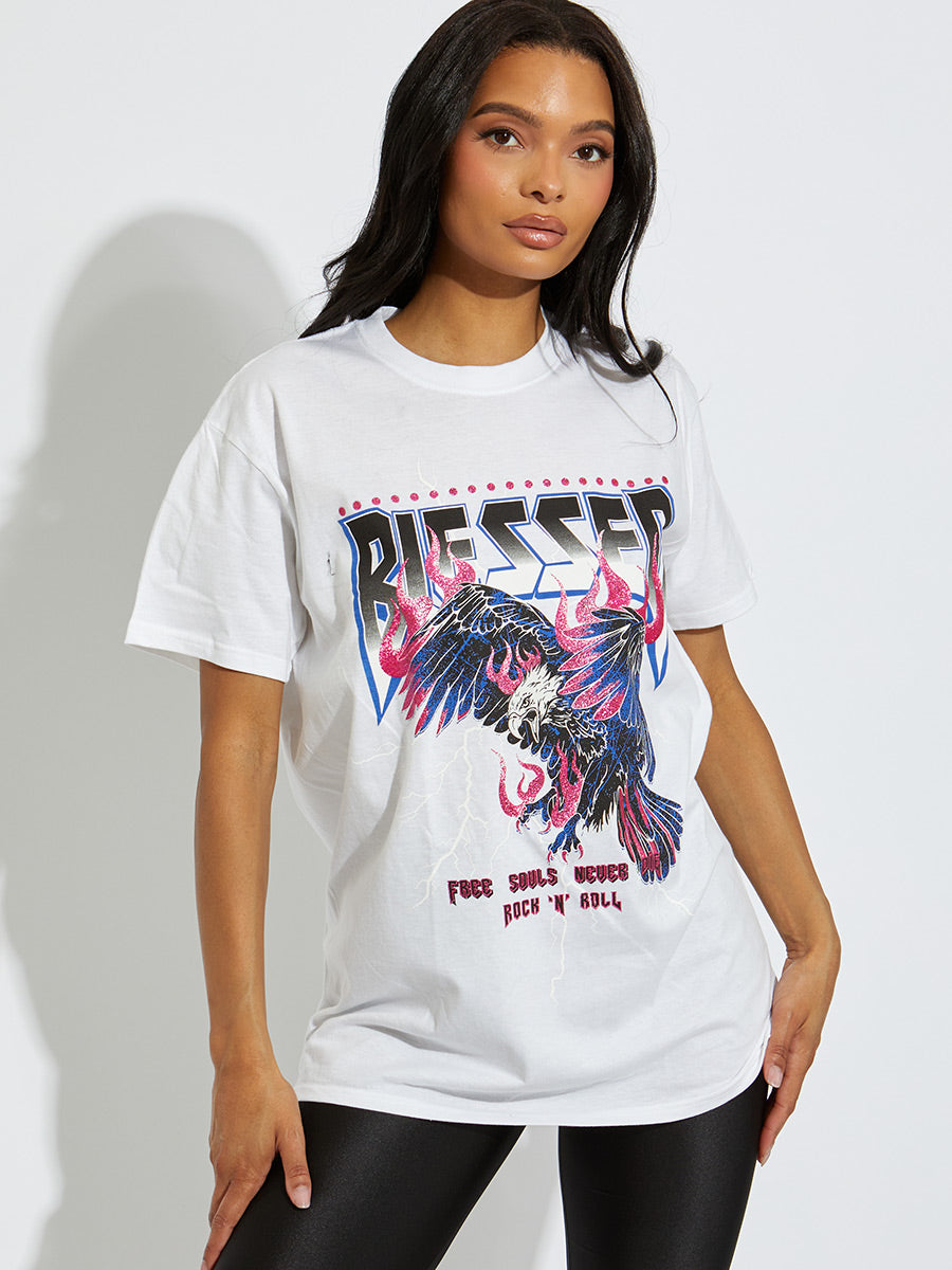 Thunder Eagle Graphic T-Shirt