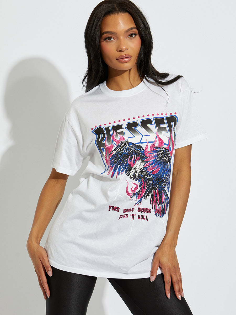 Thunder Eagle Graphic T-Shirt