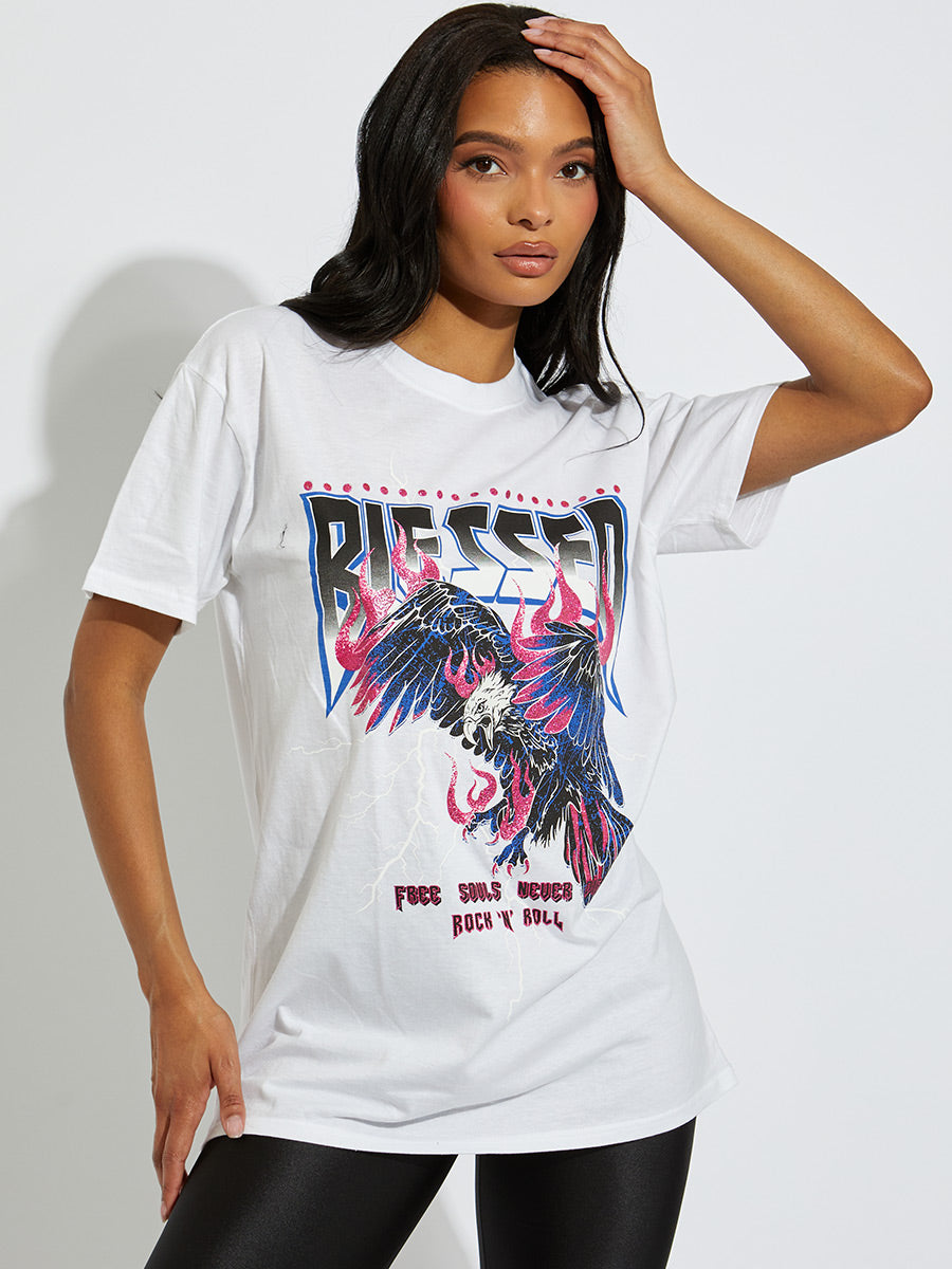 Thunder Eagle Graphic T-Shirt